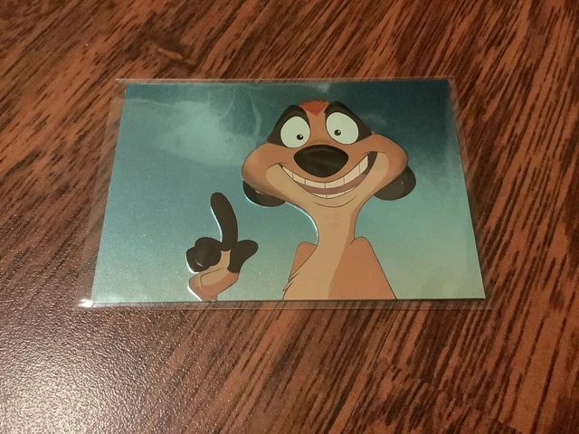THE LION KING Series 1 Foil Embossed Timon Chase Card F8 1994 Skybox $7 ...