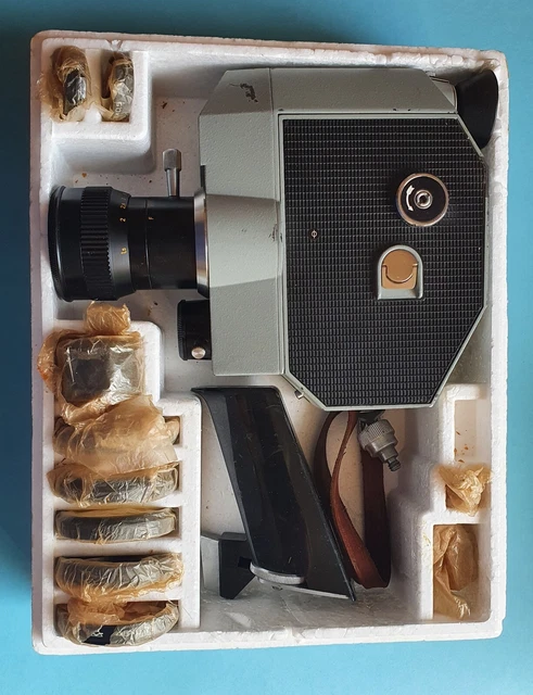 ALTE RUSSISCHE SUPER 8 Kamera Quarz Zoom DS8 mit original Zubehör EUR ...