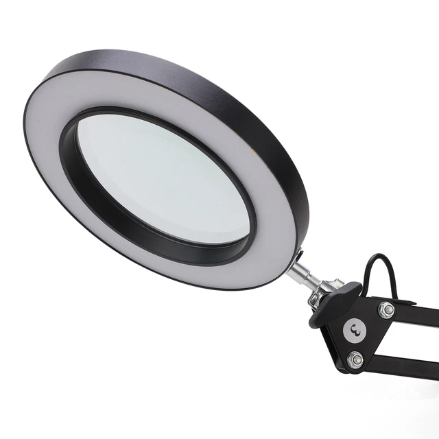 Desktop LED Light 360° Rotation Arm Clamp Type Easy To Install 5X LED Work