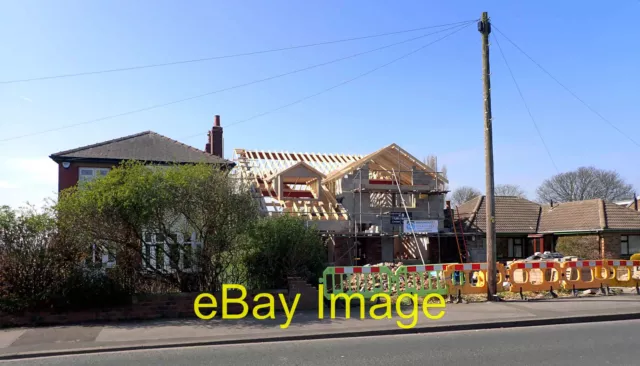 Photo 6x4 House being built, White Lee Road (B6122), Batley Heckmondwike  c2022
