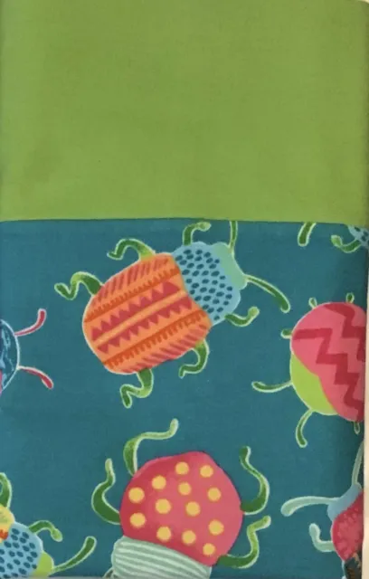 NEW Flannel Pillow Case BUGS Green, Orange, Red Free Shipping