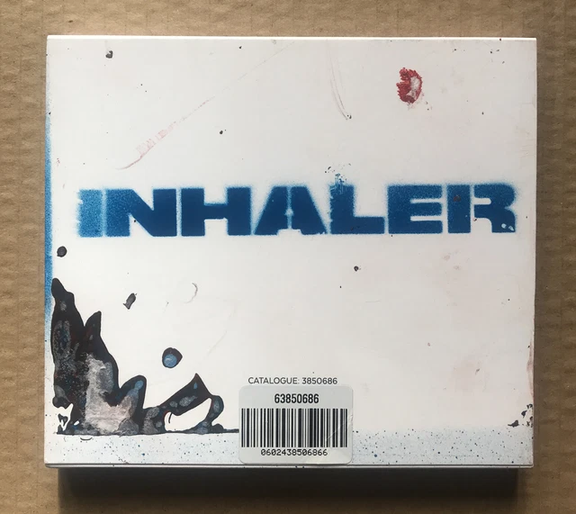 Inhaler It Won't Always Be Like This Handspray bemalt CD LIMITIERT NUR 1000 2