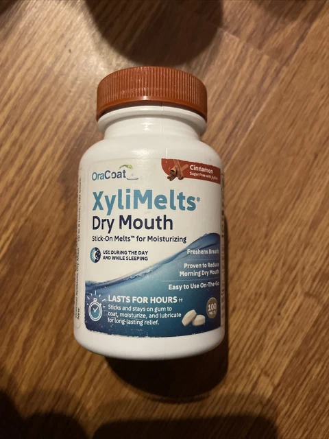 OraCoat XyliMelts boca seca 100 canela se derrite vencimiento 4/2027