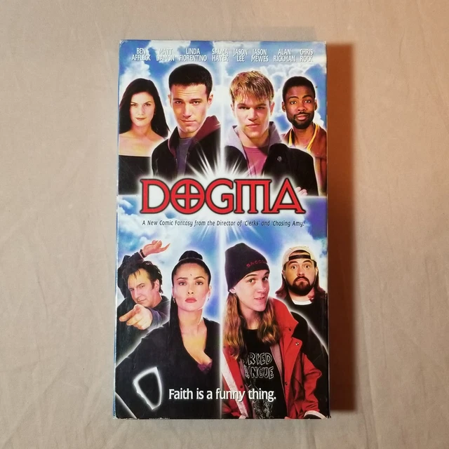 DOGMA VHS VIDEO Kevin Smith Ben Affleck Matt Damon Jason Mewes View