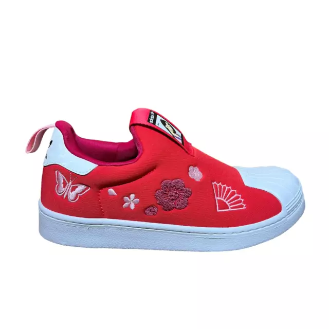 Adidas Originals Superstar X Disney Mulan 360 C Sneaker Shoe Q46303 Youth SZ 3