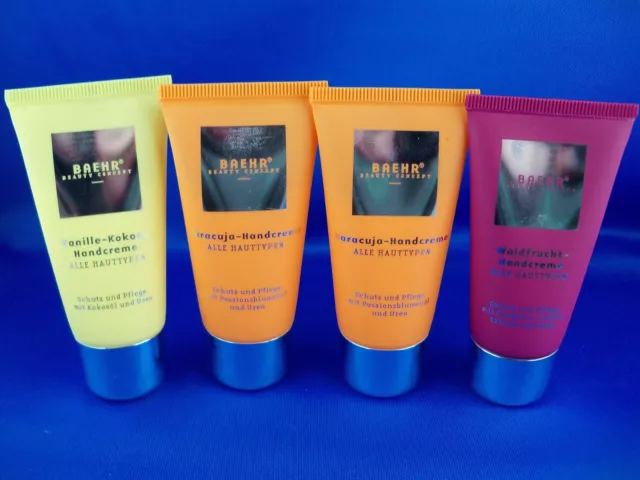 Baehr Beauty Concept 4 Tuben Handcreme mit Urea je 30 ml NEU