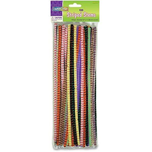 Vástago limpiador de tuberías de neón Chenille Kraft Jumbo, surtido 100 por paquete