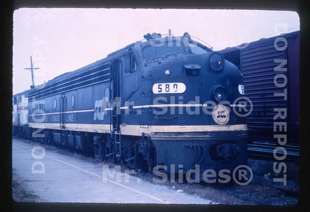 Duplicate Slide SCL Seaboard Coast Line Ex MKT E8A 580