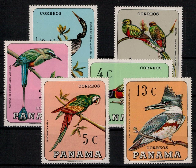 Panama; Einheimische Vögel 1967 kpl. **  (14,-)