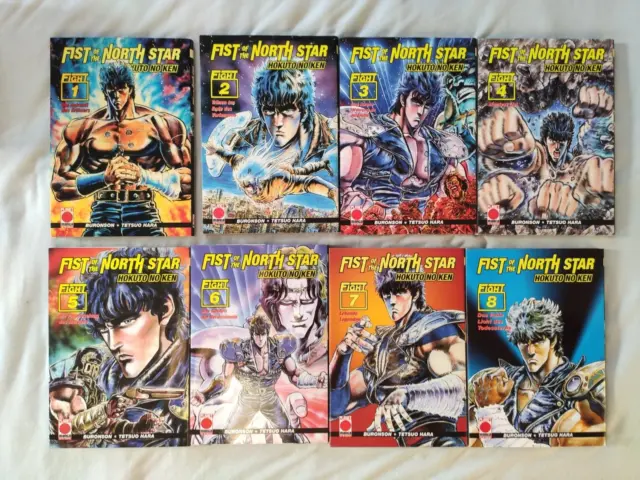 Fist of the North Star 1-8 - Hokuto no Ken - deutschsprachiger Manga