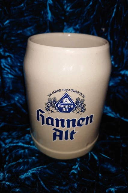 Hannen Alt German Stein Stoneware 0.5 Litre 250 Year Anniversary