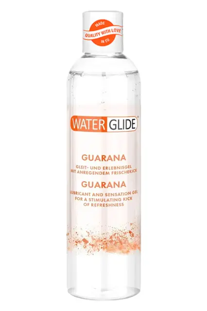 Gleitgel Waterglide Gleitmittel  300ml  Guarana Lube Gleit lubrikant Wasserbasis