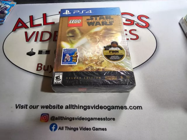 Lego Star Wars The Force Awakens Deluxe Edition PlayStation 4 PS4 *New*