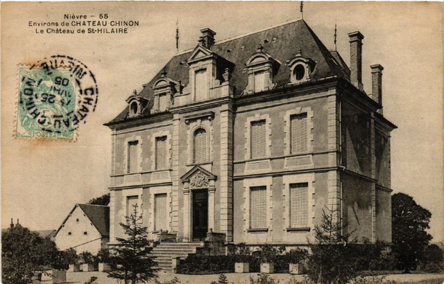 CPA AK Env. de CHATEAU-CHINON - Le Chateau de St-HILAIRE (518389)
