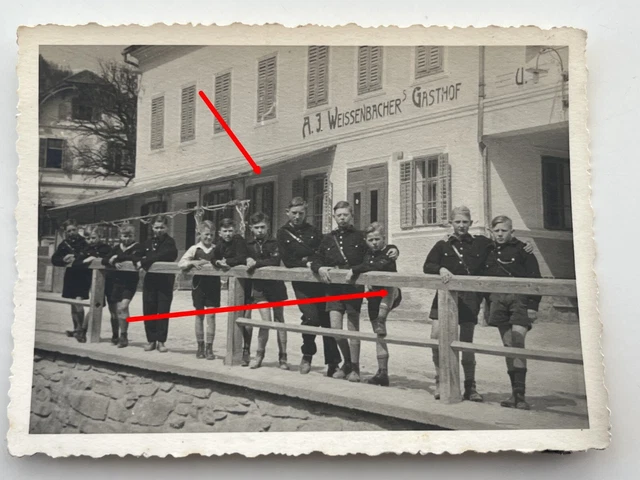 FOTO, JUGEND, JUNGS, Pimpfe in Igelsberg im Schwarzwald, Weissenbacher