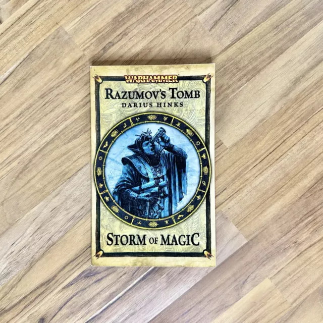 Warhammer 40,000 40k Razumov's Tomb: Storm of Magic, Darius Hinks OOP Small Book