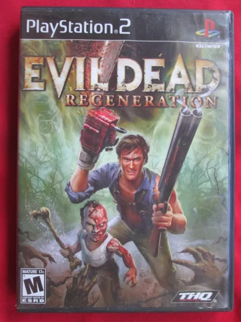 Evil Dead Regeneration PS2 PlayStation 2 CIB Complete Manual Game Excellent