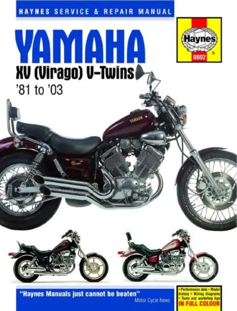 Manual Haynes for 1991 Yamaha XV 535 Virago (3BTD/3BTF/3BTG)