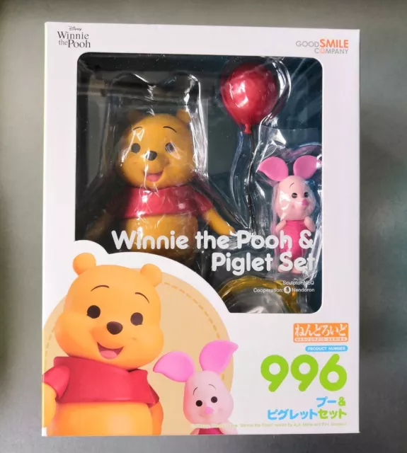 Disney Winnie the Pooh Nendoroid Winnie & Ferlet Good Smile Company brandneu