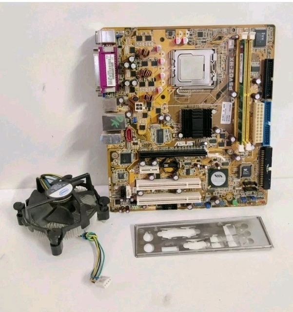 i/o shield plaque arriere en PLA pour ASUS P5VD2-VM SE REV 1.06G - eBay