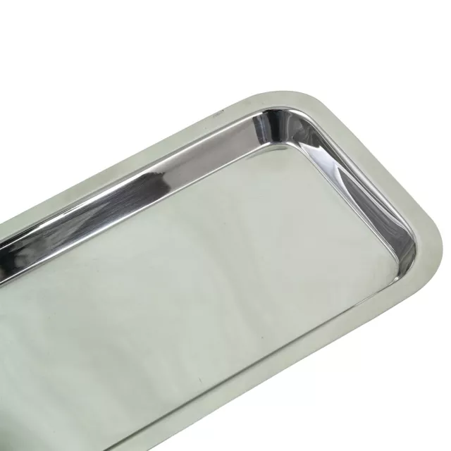 Instrument Tray Stainless Steel Supplies Work Trays Holder Storage Cleaning Dish