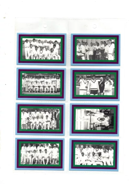VIC LEWIS CRICKET CLUB 40th ANNIVERSARY YEAR 1952-1992 SERIES OF 3O CARDS MINT