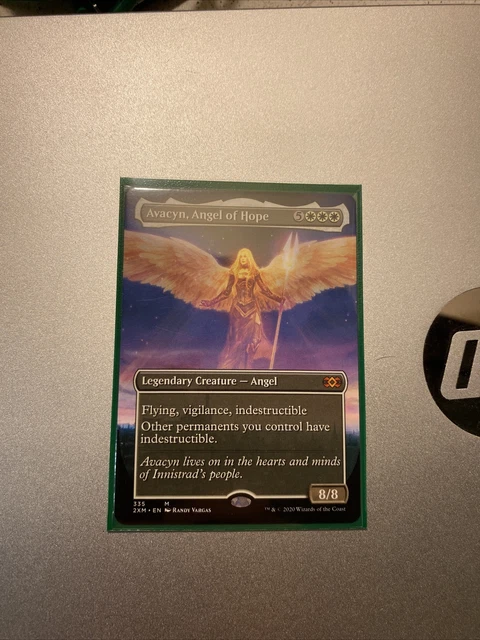 Avacyn, Angel of Hope - Borderless - Topper - NM - Double Masters 2XM Avacyn, Angel of Hope - Borderless - Topper - NM - Double Masters 2XM