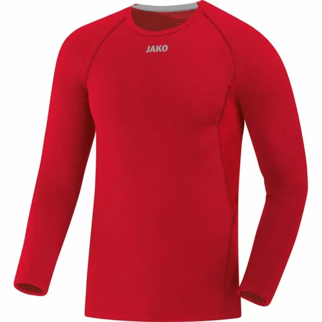 Jako Fußball Longsleeve Compression 2.0 Funktionshirt Herren rot