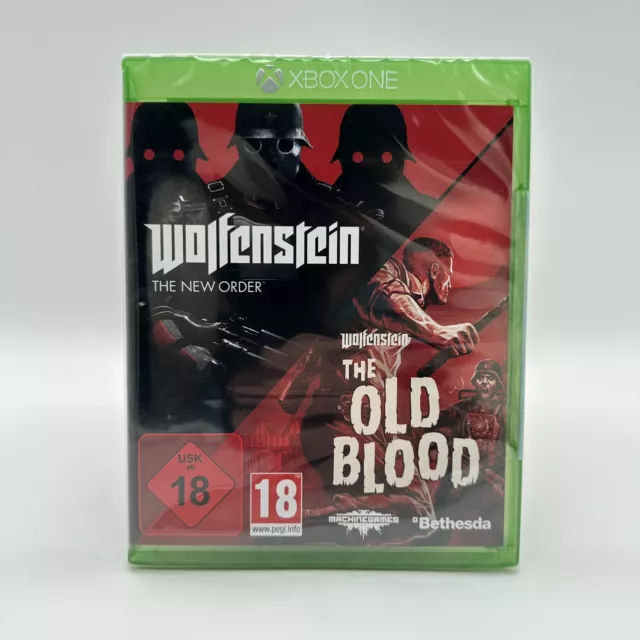 Wolfenstein The New Order + The Old Blood - Xbox One Spiel - NEU&OVP✅ HÄNDLER✅