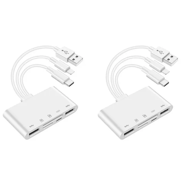 2X OTG USB Kamera Multimemory Adapter für Micro- TF Kartenleser Kit für   f2740