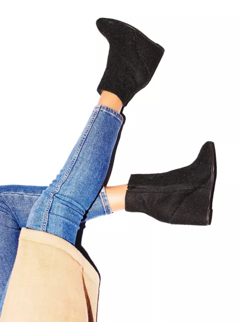 Free People + Jeffrey Campbell Instant Wedge Boot Size 10 NEW MSRP: $158