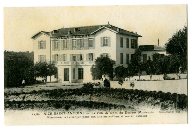 CPA 06 Alpes-Maritimes approx. de Nice St-Antoine rest villa of Dr. Montenuis
