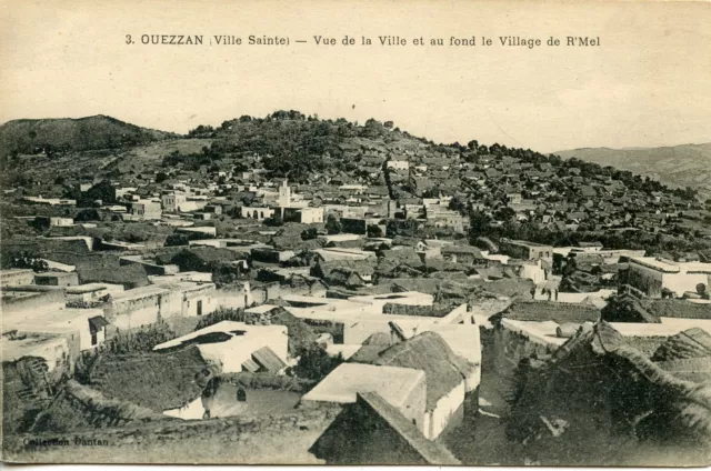 Carte Postale // Maroc // Ouezzan Vue De La Ville Et Le Village De R'mel