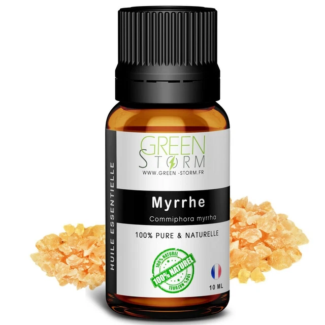 HUILE ESSENTIELLE DE Myrrhe - 100% pure et naturelle - HEBBD - Green ...