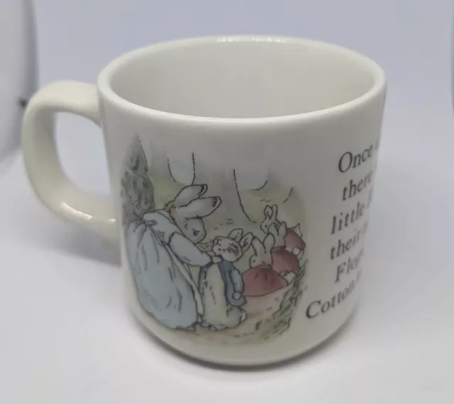 Beatrix Potter PETER RABBIT Wedgewood Kid’s Children’s Mug Cup