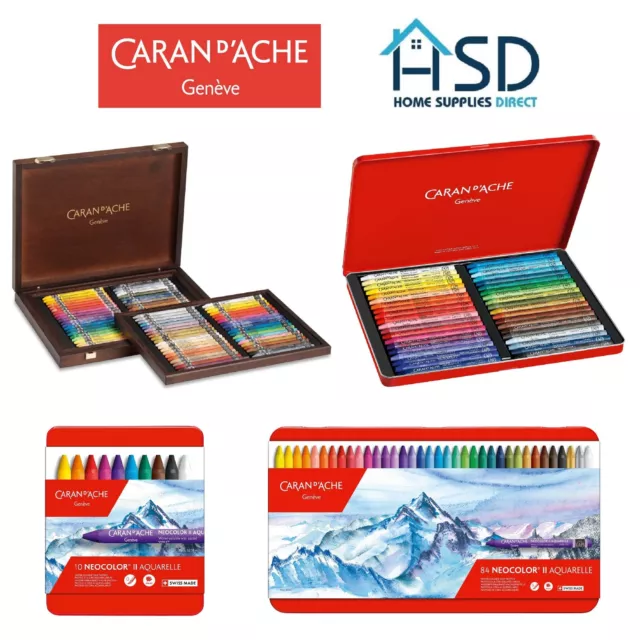 Caran D'Ache Neocolor II Water-soluble Wax Pastel Crayon