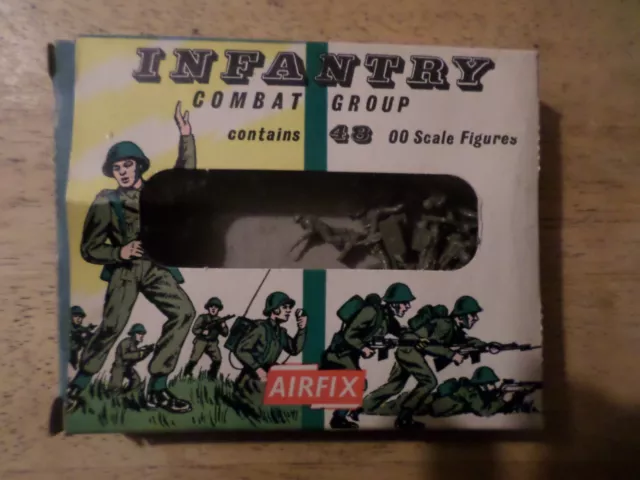 Vintage Airfix WW2 British Combat Group ( Window box)
