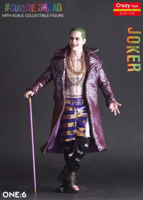 Figurine articulée FILM Suicide Squad THE JOKER 30 cm 1/6eme Boite incluse