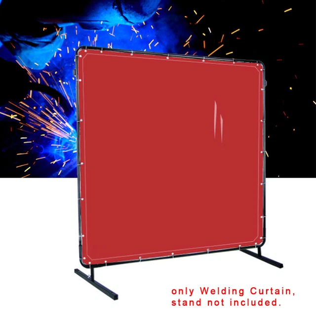 Translucent Flame-resistant Vinyl Welding Screen Welding Curtain 6ft*6ft US