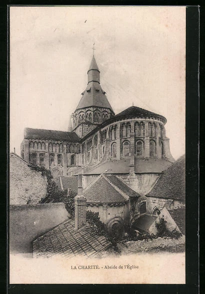 CPA La Charité, Abside de l´Église