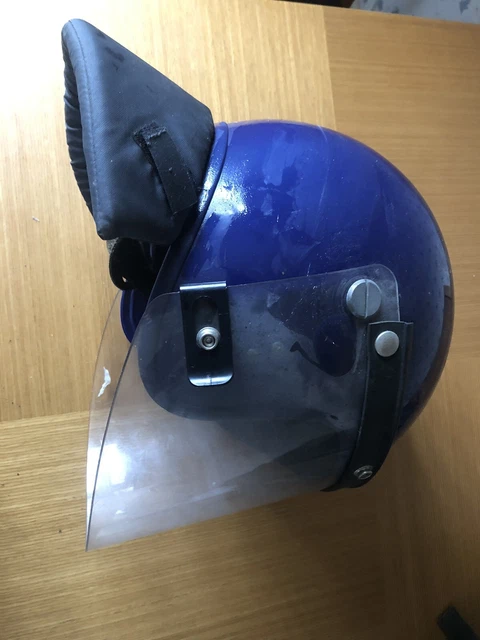 BRITISH POLICE/ ARMY riot helmet £10.00 - PicClick UK