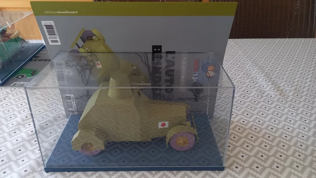 42) L'AUTO BLINDEE - VOITURES DE TINTIN - COLLECTION HACHETTE 1/24
