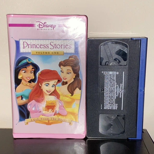 DISNEY PRINCESS STORIES Volume 1: A Gift From the Heart (VHS, 2004) $7. ...