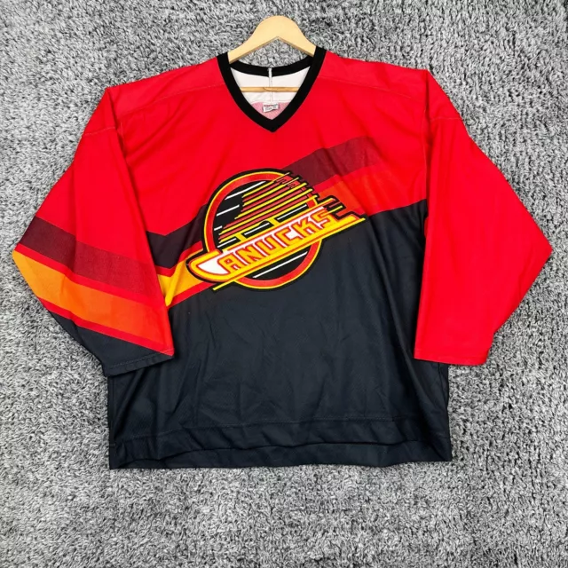 Trevor Linden Vancouver Canucks Salmon Skate Jersey XXL gradient CCM 2XL