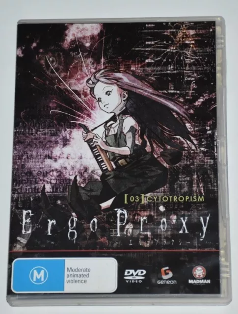 Ergo Proxy Vol. 3 Cytotropism DVD VERY GOOD CONDITION REGION 4 PAL FAST POST