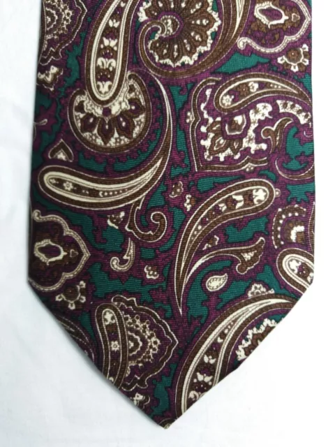 Guy Laroche Paris 100% Silk Tie Seta Cravatta Necktie Made In Italy   A2746