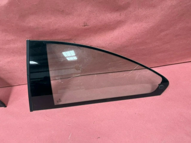 BMW 325CI E46 OEM # 0482 Glass Window Left Side Rear