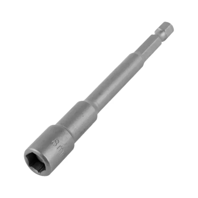 100mm Lungo 6mm-19mm Esagonale Dado Driver Trapano Bit Socket Wrench Estensione
