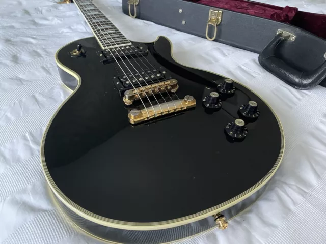 Gibson Les Paul Custom 2004 - Custom Shop, Ebony Board, Black,Case