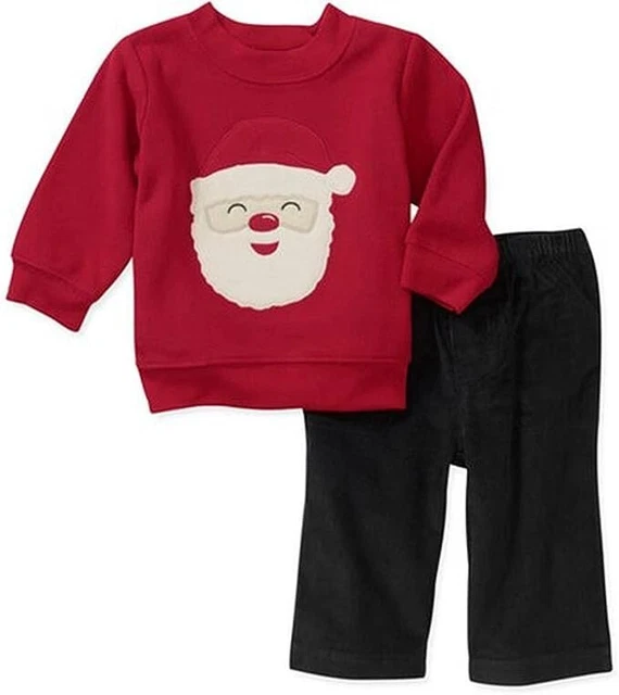 Carter's Child of Mine Made Baby Boys' Infant 2-pc Santa Set 6-9 months